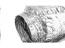 Tuyau alu flexible insonorisant O152 mm  100 cm
