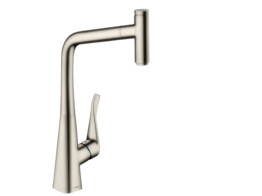 M7115-H320 Single lever kitchen mixer 320 with pull-out spout