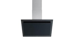 Wandkap Vision 90cm zwart glas excl. motor