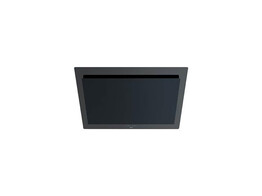 Wandkap Vision 90cm zwart glas recirculatie