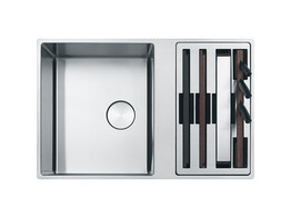 BWX22041271 - 127.0607.056 - Box Center / Vlakbouwspoeltafel / 860 x 510 mm / 2 bakken / Glad /