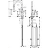Hansgrohe Talis M54 Eengreepskeukenmengkraan C 210  uittrekbaar  1jet  chroom