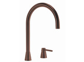 251335 - Lanesto Mitigeur de cuisine - Cone Counter - Bec orientable - Cuivre