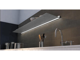 230424 - Led wandplank- Black Soft Touch - 1.200 mm - zwart