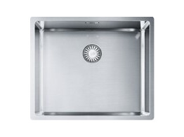 BXX210/1105001 - 127.0390.403 - Box - Vlakbouw-  SlimTop- en onderbouwspoelbak / 540 x 450 mm / Glad