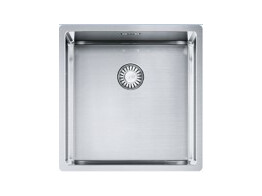 BXX210/1104001 - 127.0390.401 - Box - Vlakbouw-  SlimTop- en onderbouwspoelbak / 440 x 450 mm / Glad