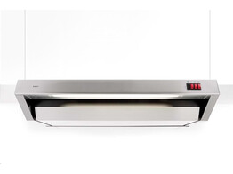 Onderbouwkap met gel. demp 100 cm 2x motor inox