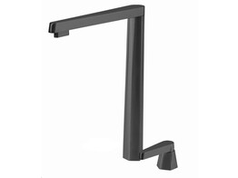 251339 - Mitigeur de cuisine - Hexagon - Bec orientable - Gun Metal
