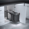 Solo 20l Automatic - Grijs - Uittrekbaar automatisch