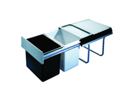 Tandem de Luxe 2x 18l - Grijs