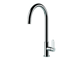 251175 - Mitigeur de cuisine- Bari - Bec orientable- Chrome - Garantie dechange 5 ans