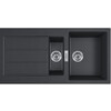 Franke S2D651 Sirius 2.0- Inbouwspoeltafel / 1000 x 500 mm / 1 1/2 bak / Omkeerb