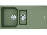 Urban - Inbouwspoeltafel / 1000 x 500 mm / 1 1/2 bak/ Omkeerbaar /