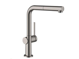 Hansgrohe Talis M54 Eengreepskeukenmengkraan L 270  uittrekbaar  Brushed Black