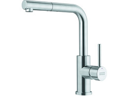 301048 - 115.0706.986 - Smart Glenda - Mitigeur a bec extractible / Side lever / Inox
