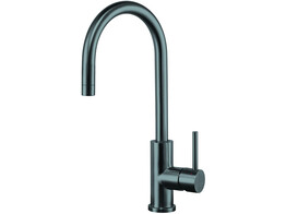 251049 - Mitigeur de cuisine Lanesto -Ancona - Bec orientable - Gun Metal - Garantie dechange 5 ans