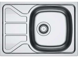 FLX611-62/441 - 101.0730.327 - Flash - inbouwspoeltafel/ 620x435mm/ 1 bak/ omkeerbaar