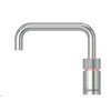 Nordic Square  Single tap kokend-water-kraan met kindveilige  dubbel druk-draai bedieningsknop  RVS