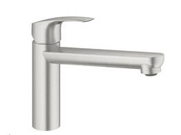 Eurosmart middelhoge keukenmengkraan inox-look