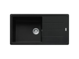 BFG611XLMB1 - 114.0720.883 - BASIS - Evier a encastrer / 970 x 500mm / Vidage Manuel / Noir mat