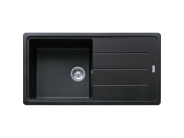BFG611XLOX1 - 114.0720.884 - BASIS - Evier a encastrer / 970 x 500mm / Vidage Manuel / Onyx