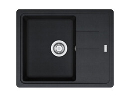 BFG61162OX1 - 114.0733.759 - BASIS - Evier a encastrer / 620 x 500 mm / Vidage Manuel / Onyx