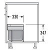 210519 - Tandem de Luxe 30l  1x12l   1x 18l  - donkergrijs