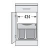 210519 - Tandem de Luxe 30l  1x12l   1x 18l  - donkergrijs