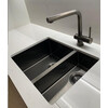 311618GM - Lanesto Burgos - Vlak- en onderbouw - 590 x 440 mm - Gun Metal - Grote bak links