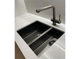 311618GM - Lanesto Burgos - Vlak- en onderbouw - 590 x 440 mm - Gun Metal - Grote bak links