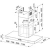 TALE915WBK - 325.0657.512 - Tale - Hotte murale / 900 mm / Noir mat