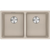 MRG220KR1 - 135.0740.381- Maris - Vlakbouwspoeltafel / 753 x 433 mm / 2 bakken / Koffieroom