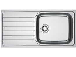 SK6111001 - 101.0733.752 - Spark - Evier a encastrer / 1000 x 500 mm / Vidage Manuel / Inox