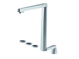 Osiris Design Hexagon 5-in-1- Inox - Single Titanium - kokend  gekoeld en bruisend br/ Opgelet  Artikel bestaat uit 3 dozen 