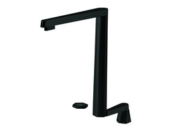 Osiris Design Hexagon 3-in-1 - tweegatskraan  - Sturdy Black   Click Boiler Single/Combi