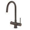 Selsiuz - 350209 - Kokendwaterset 5l boiler - Combi - Ronde kraan - Gun Metal