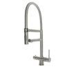3-in-1 - XL kraan - Inox - Single Titanium - kokend