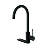 Unlimited 5-in-1 - Ronde kraan - Sturdy Black- Single Titanium - kokend  gekoeld en bruisend br/ Opgelet  Artikel bestaat uit 3 dozen 