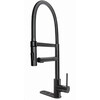 5-in-1 Unllimited XL Ronde kraan - Gun metal -Single Titanium br/ Opgelet  Artikel bestaat uit 3 dozen 