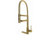 5-in-1 Unllimited XL Ronde kraan - Goud -Single Titanium br/ Opgelet  Artikel bestaat uit 3 dozen 
