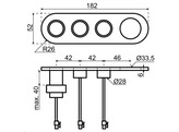 Motif Design 5-in-1 - Ronde kraan rond - Gold - Single Titanium - kokend  gekoeld en bruisend br/ Opgelet  Artikel bestaat uit 2 dozen 