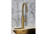 Motif Design 5-in-1 - Ronde kraan rond - Gold - Single Titanium - kokend  gekoeld en bruisend br/ Opgelet  Artikel bestaat uit 2 dozen 