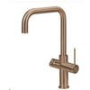 Click 3-en-1 - Robinet coude - Cuivre - Click Boiler Simple/Combi Titanium - eau bouillante