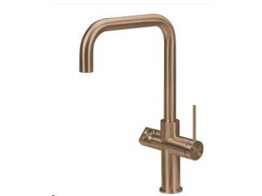 Click 3-en-1 - Robinet coude - Cuivre - Click Boiler Simple/Combi Titanium - eau bouillante