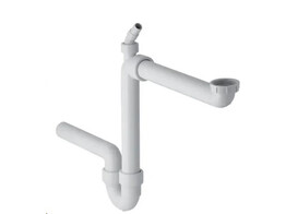 siphon pour evier avec 1 cuve