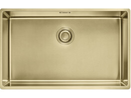 BXM210/110680GD1 - 127.0674.533 - Mythos Masterpiece - Cuve a affleurer/a sous-encastrer / 720 x 450 mm / Vidage manuel / Reflet d Or
