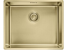 BXM210/110500GDA1 - 127.0662.540 - Mythos Masterpiece - Cuve a affleurer/a sous-encastrer / 540 x 450 mm / Vidage automatique / Reflet d Or