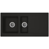 Lanesto Cadiz - Inbouwspoeltafel 1 1/2 bak met verlek - Fybertec - 1000 x 500mm